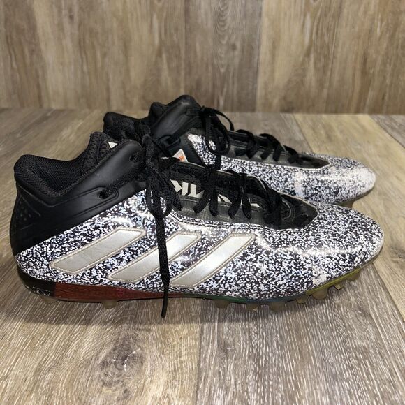 Adidas Mens US Size 11 Gray Freak Ghost Lace Up Football Cleats EF3486 Shoes - Picture 1 of 12